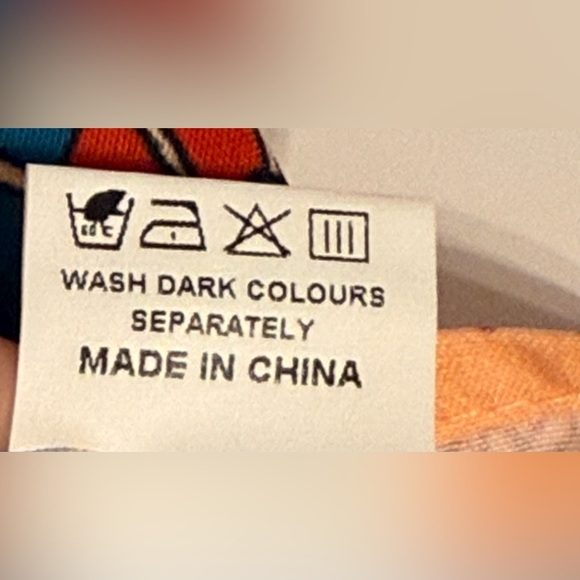 NWOT Women’s Boho Style Long Bell Sleeves Size Small Casual Blouse Orange - Picture 6 of 13